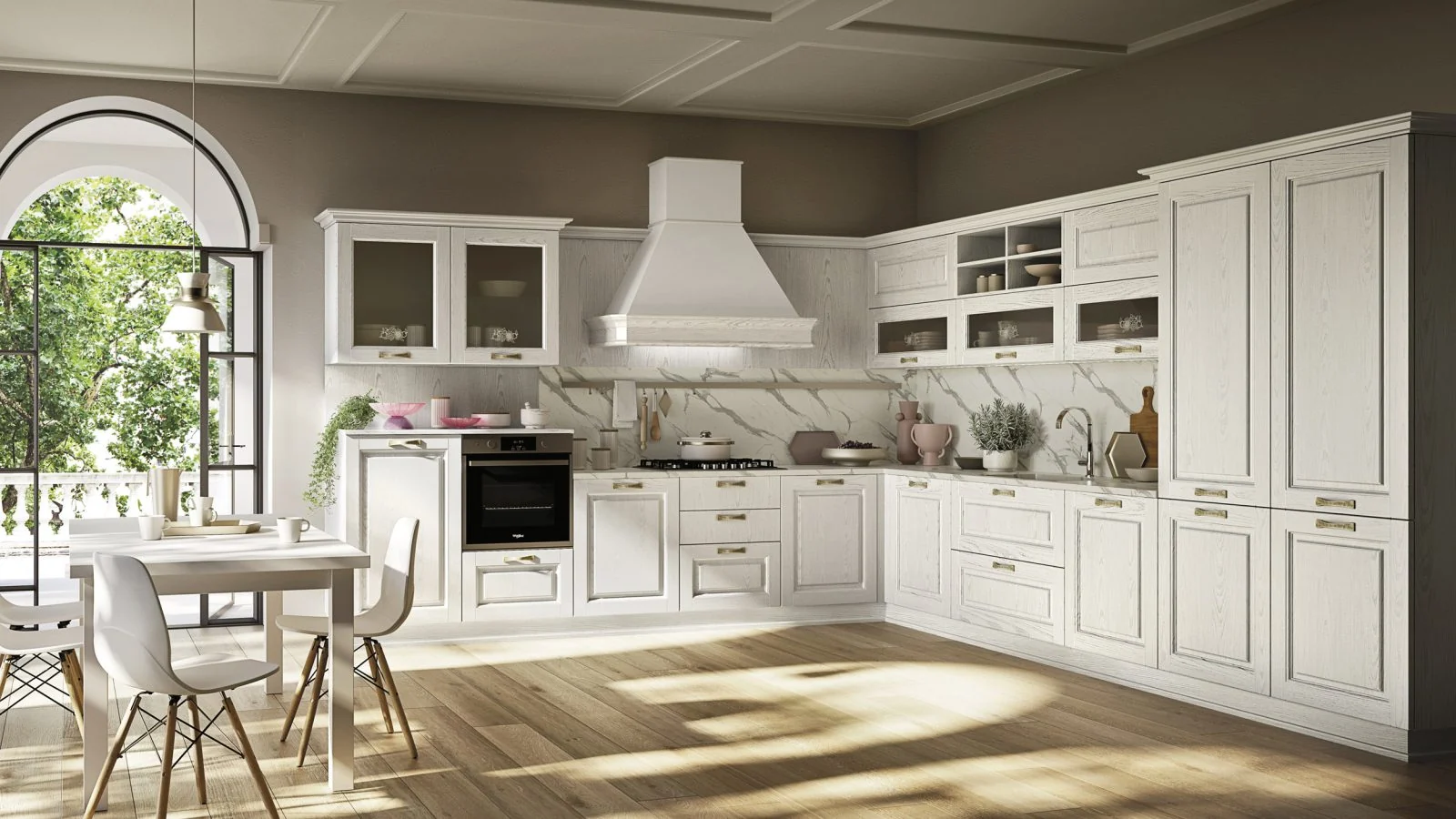 Cucina Ar-Due Easy Classic: Quattro finiture