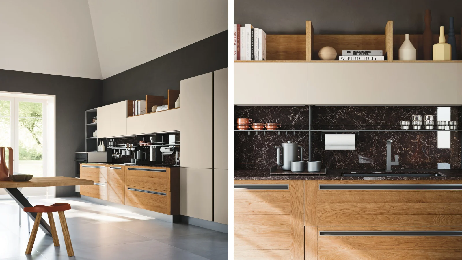 Cucina Ar-Due Frame: Anta da 22 mm