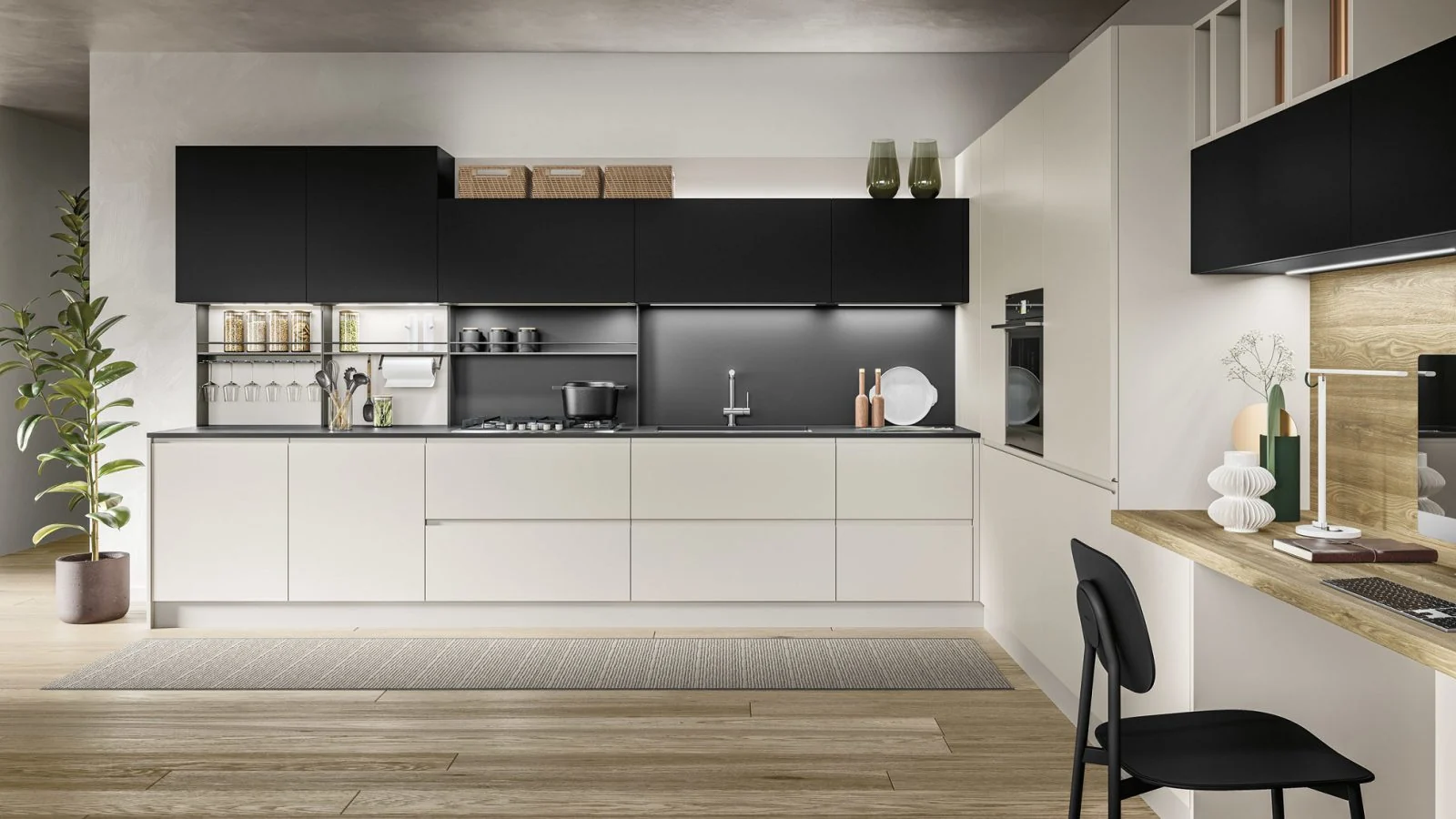 Cucina Ar-Due J22: Tre aperture