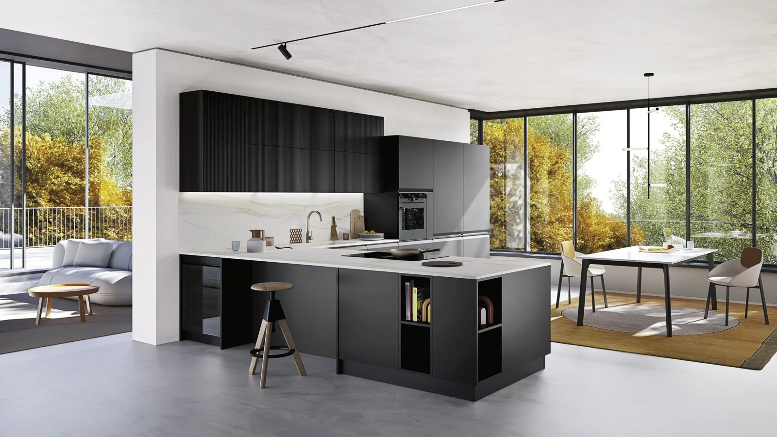 Cucina Ar-Due K10: Texture cannettata