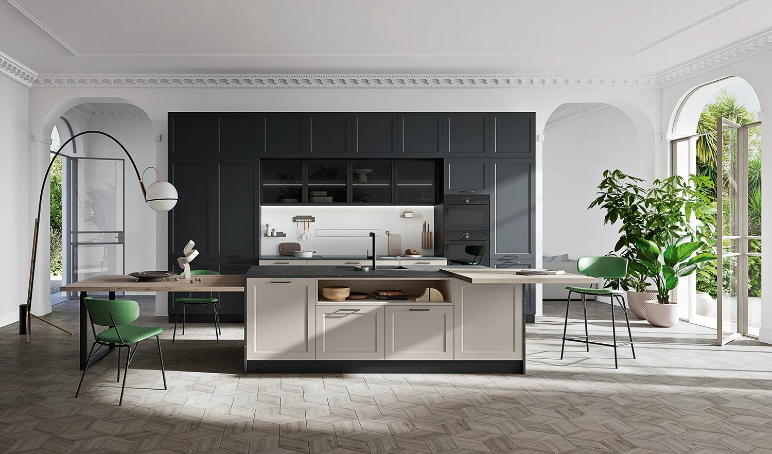Cucina Ar-Due T44: Anta a telaio