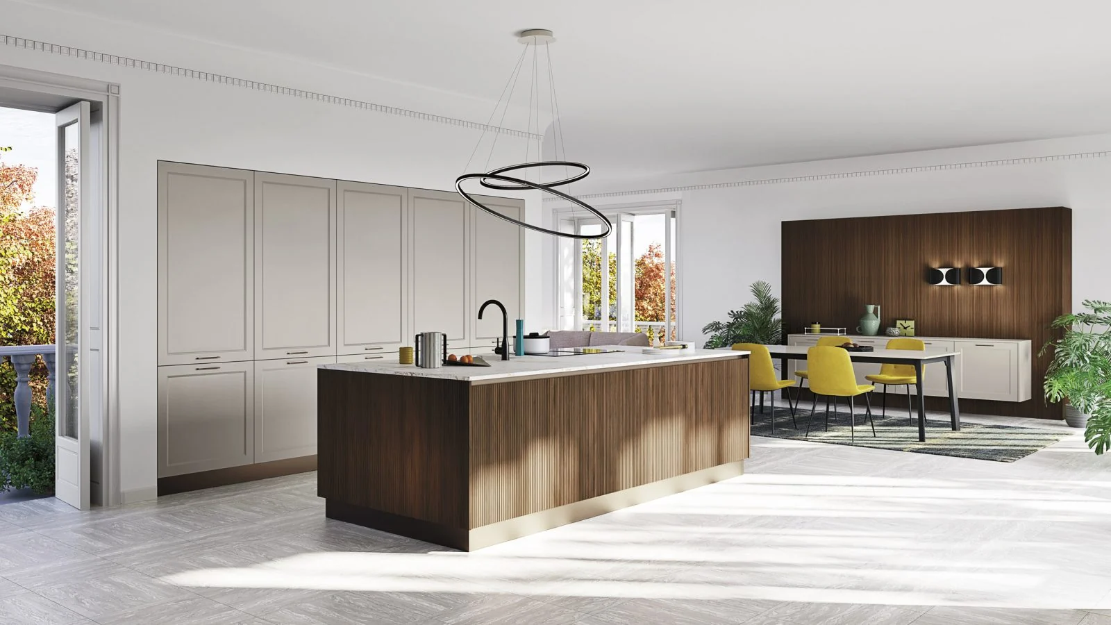 Cucina Ar-Due T44: Finiture laccate