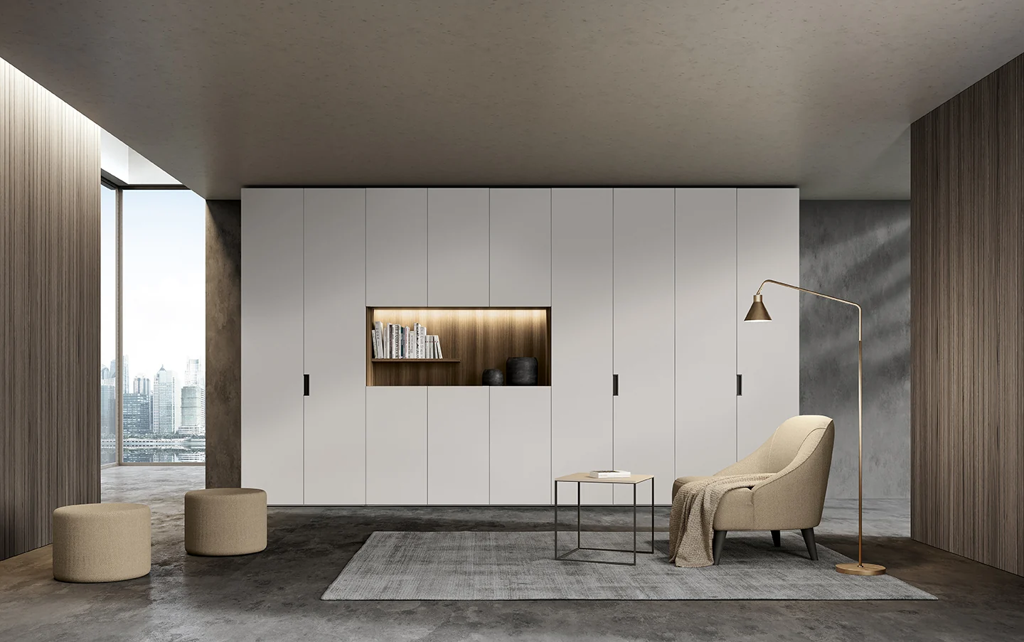 Armadio Colombini Night&Day con ante battenti