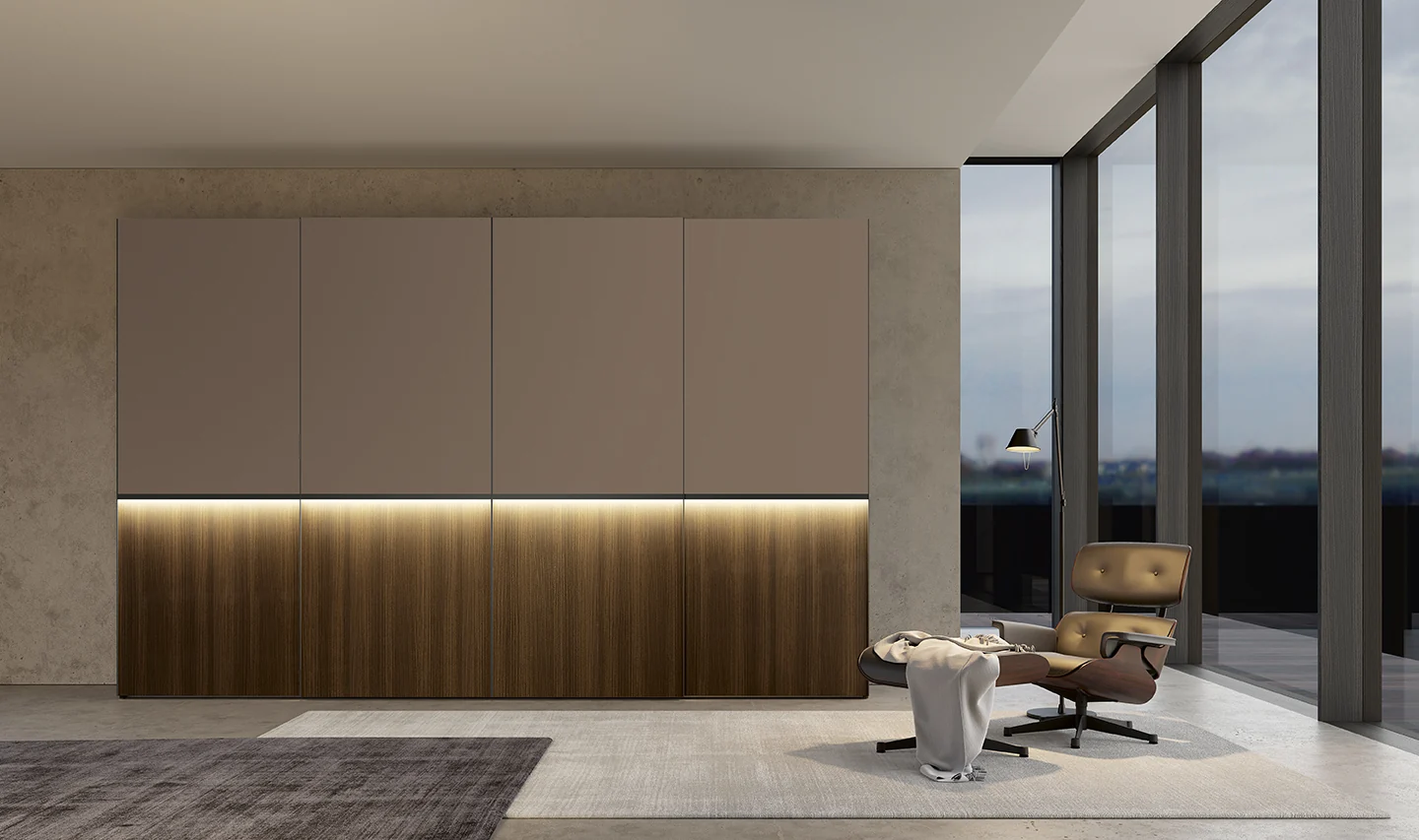 Armadio Colombini Night&Day con ante scorrevoli