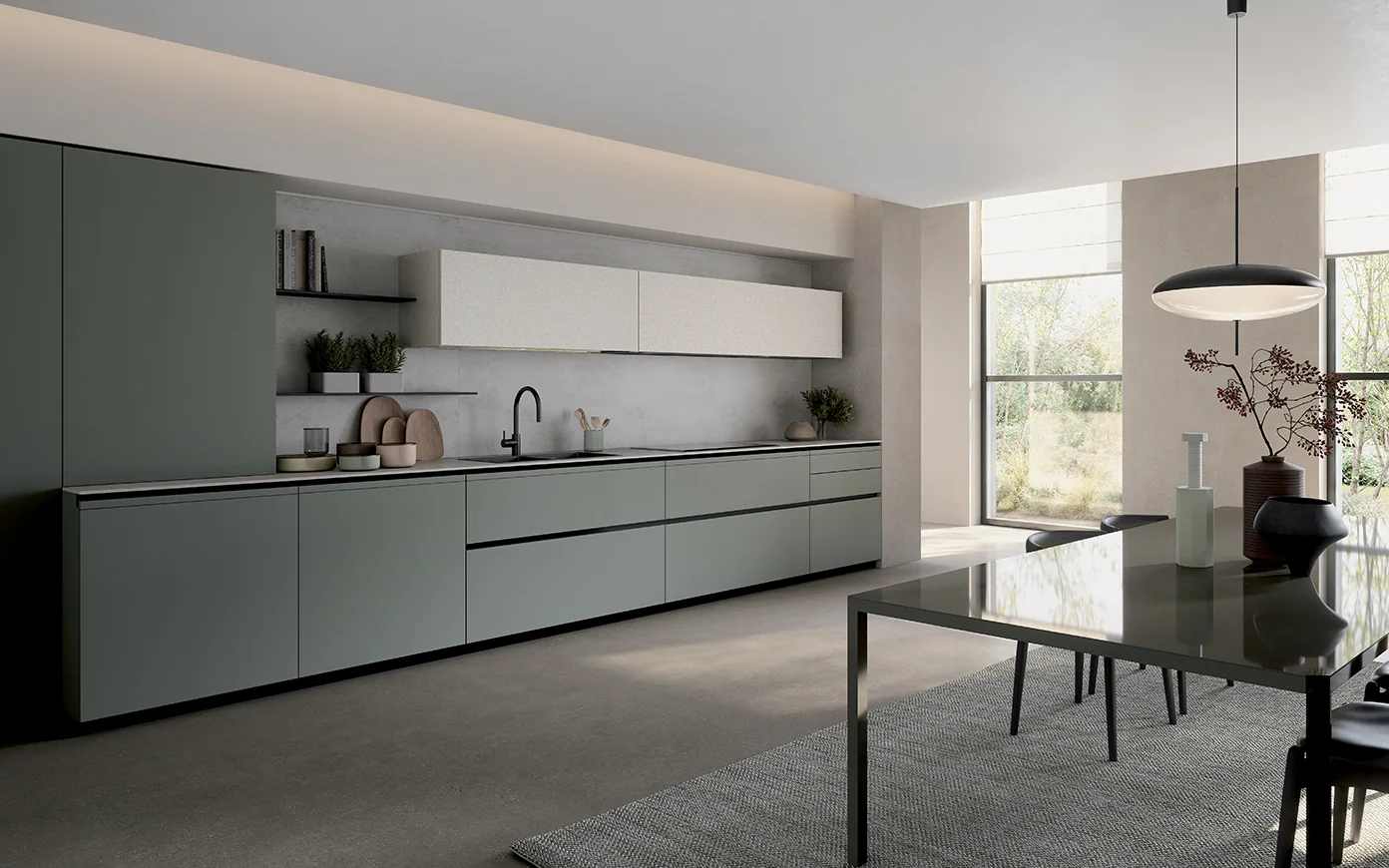 Cucina Dibiesse Invita, ambientazione e dettagli del modello