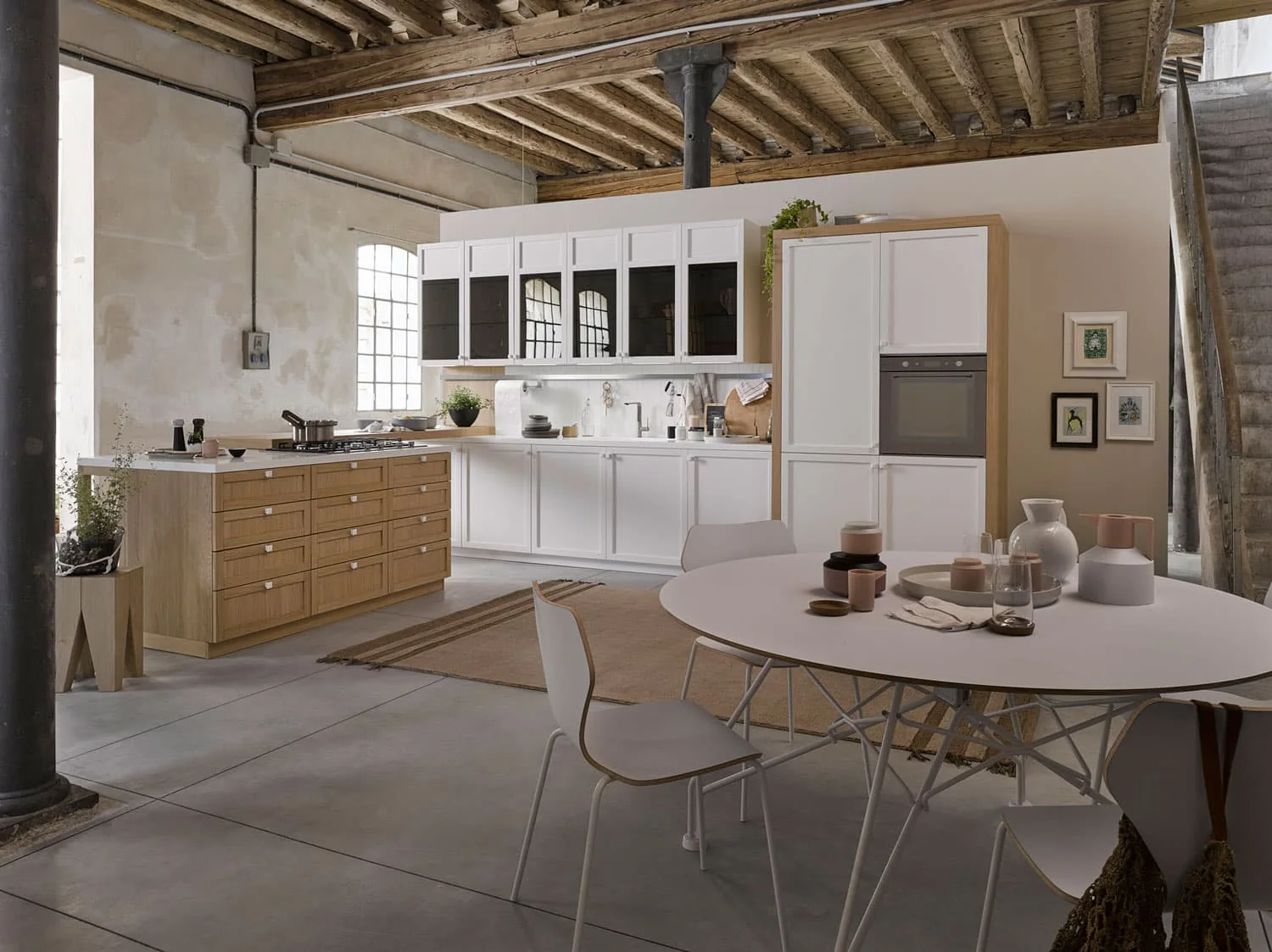 Cucina Dibiesse Mia, ambientazione e dettagli del modello