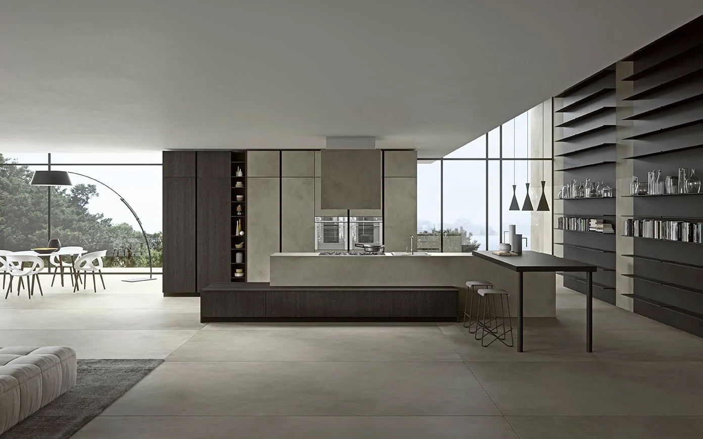 Cucina Dibiesse Vestimi, ambientazione e dettagli del modello