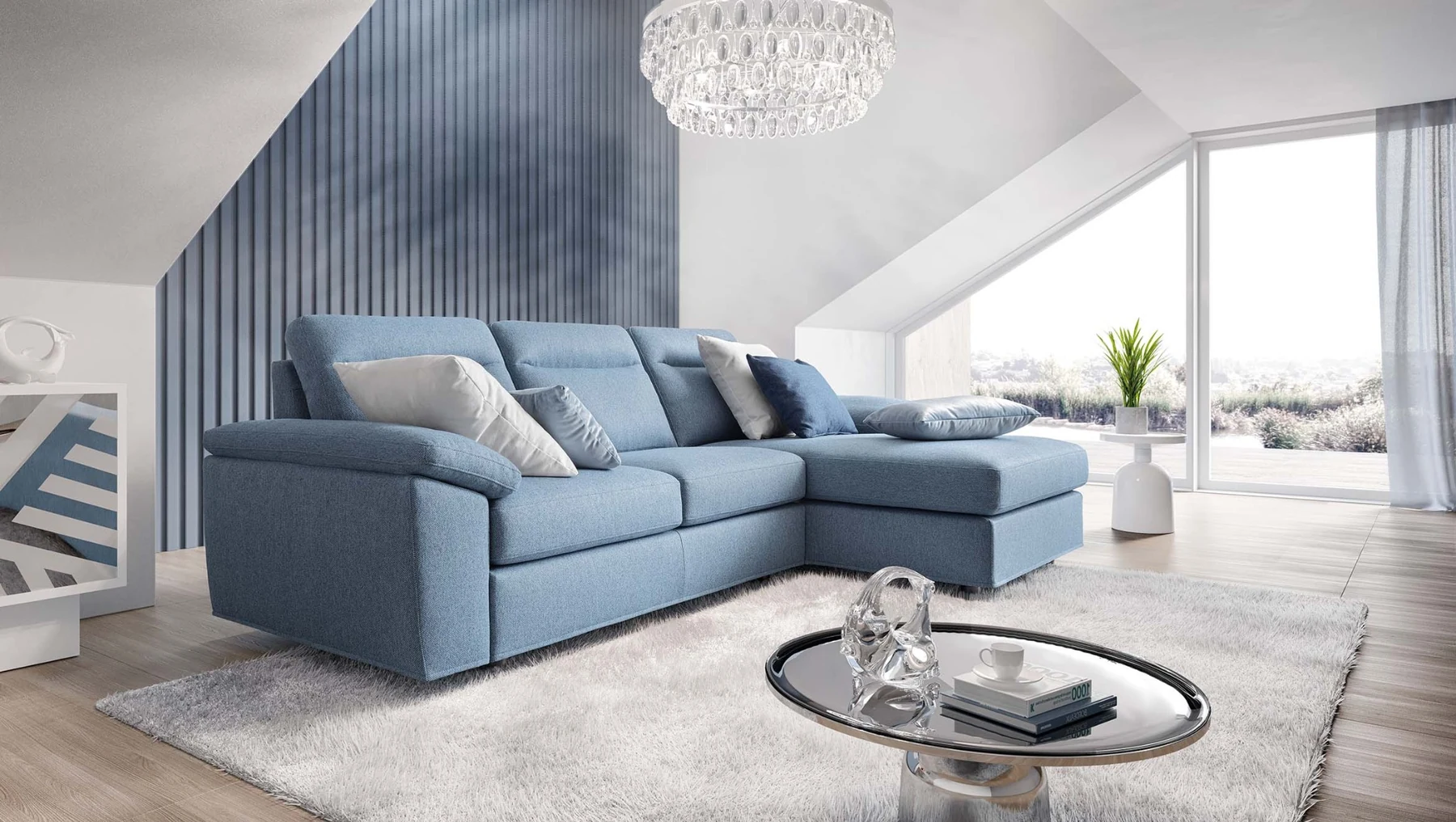 LeComfort Caligo · divano della collezione Daylight