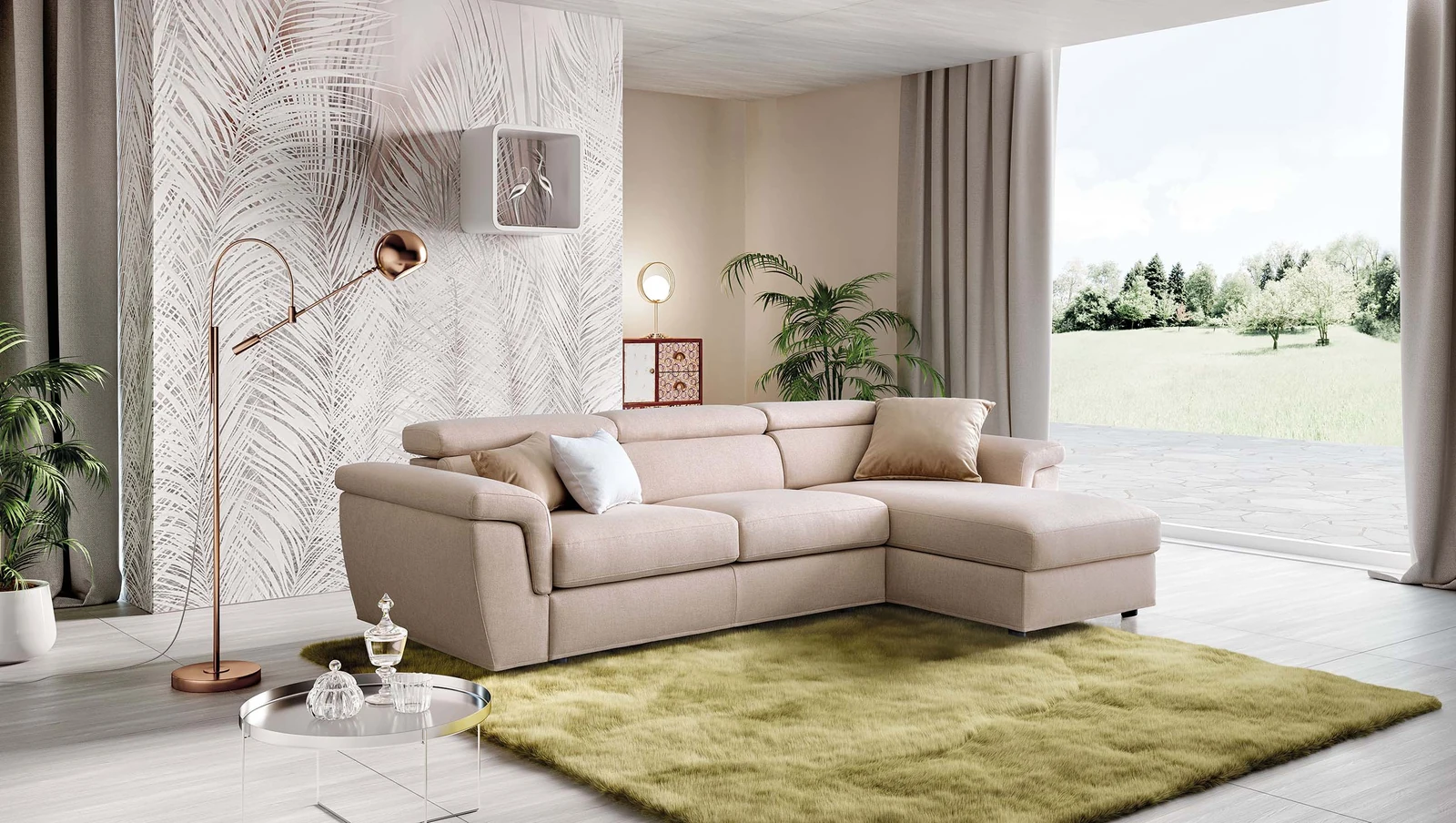 LeComfort Pieris · divano della collezione Daylight