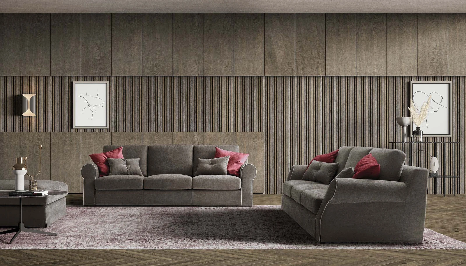 LeComfort Abby · divano della collezione Daytime