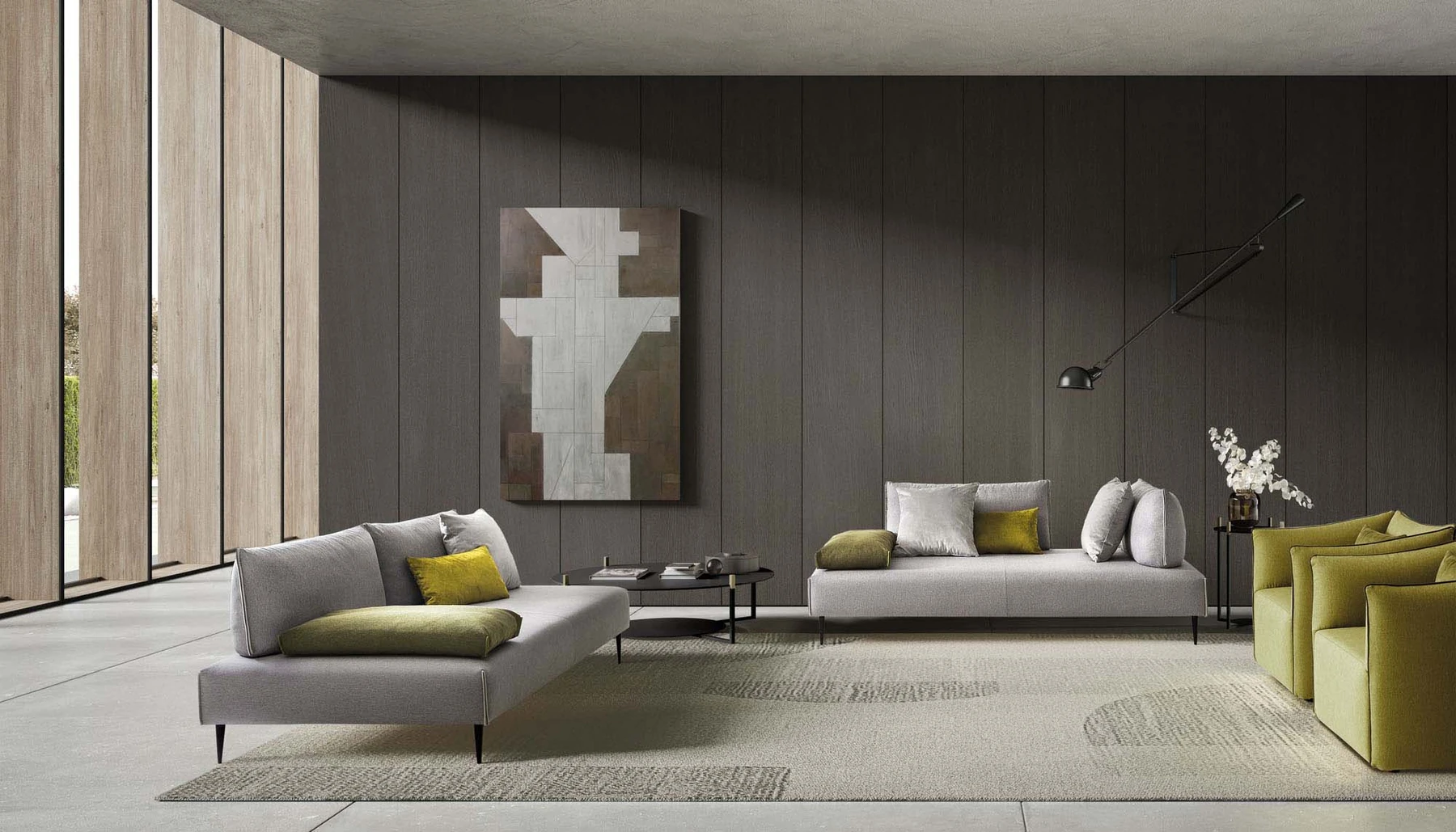 LeComfort Bacio · divano della collezione Daytime