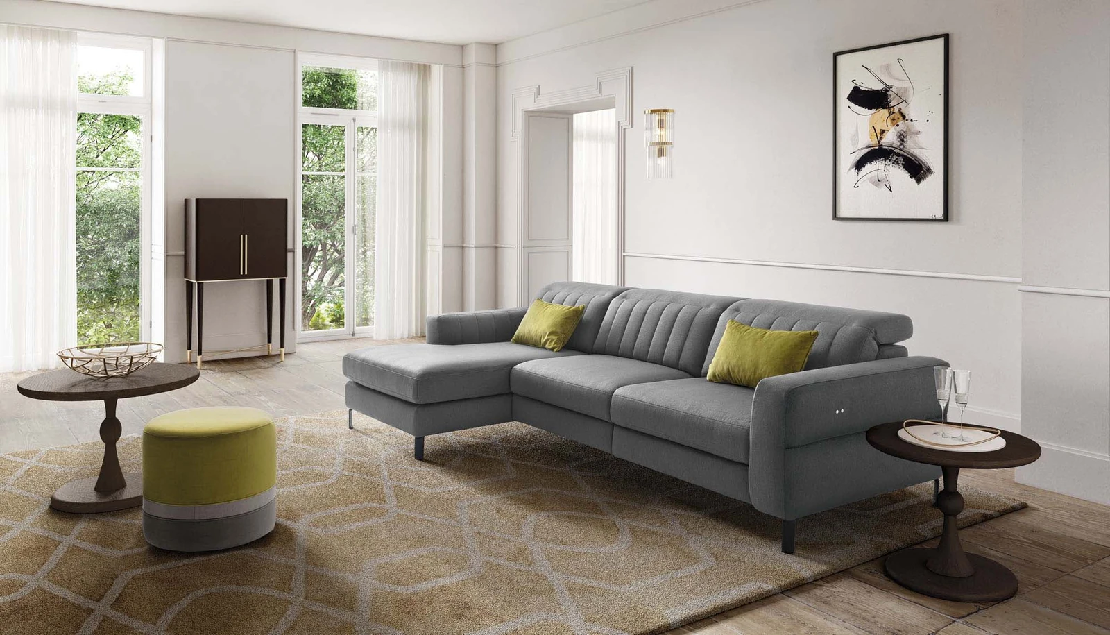 LeComfort Egon · divano della collezione Daytime