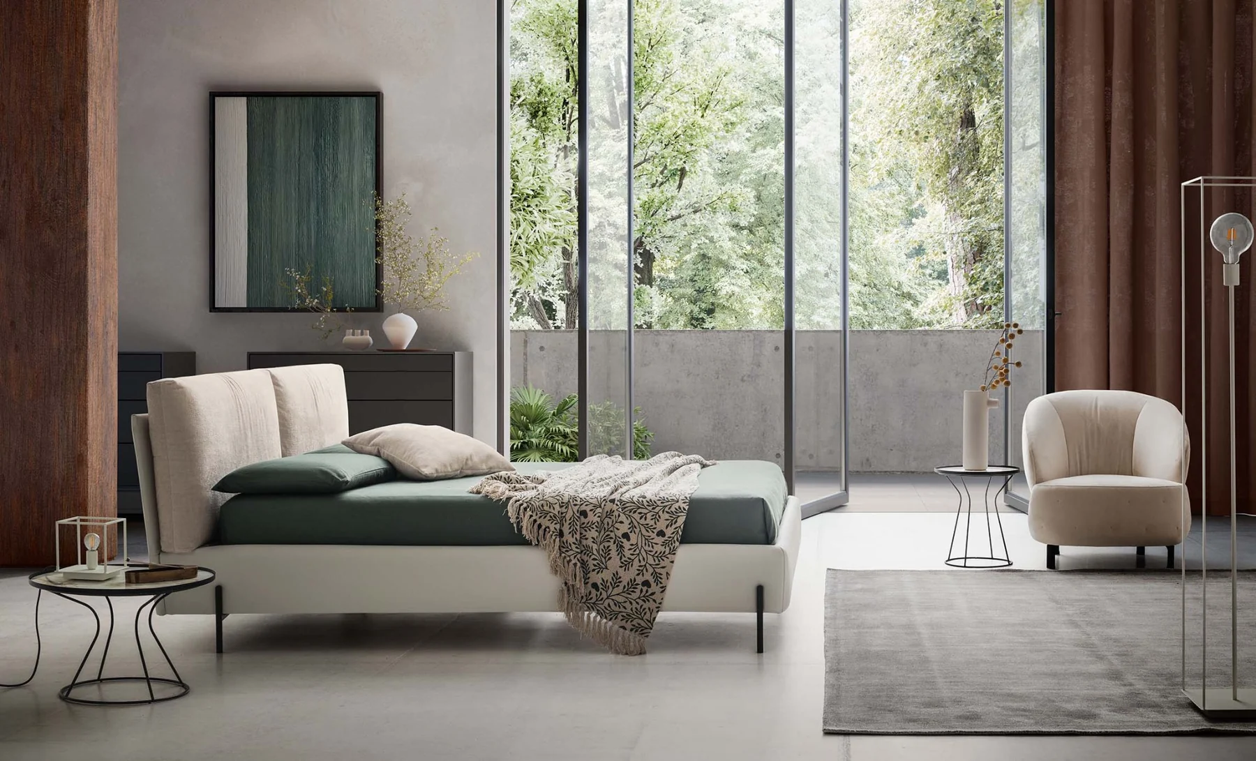 Letto LeComfort collezione Nightime