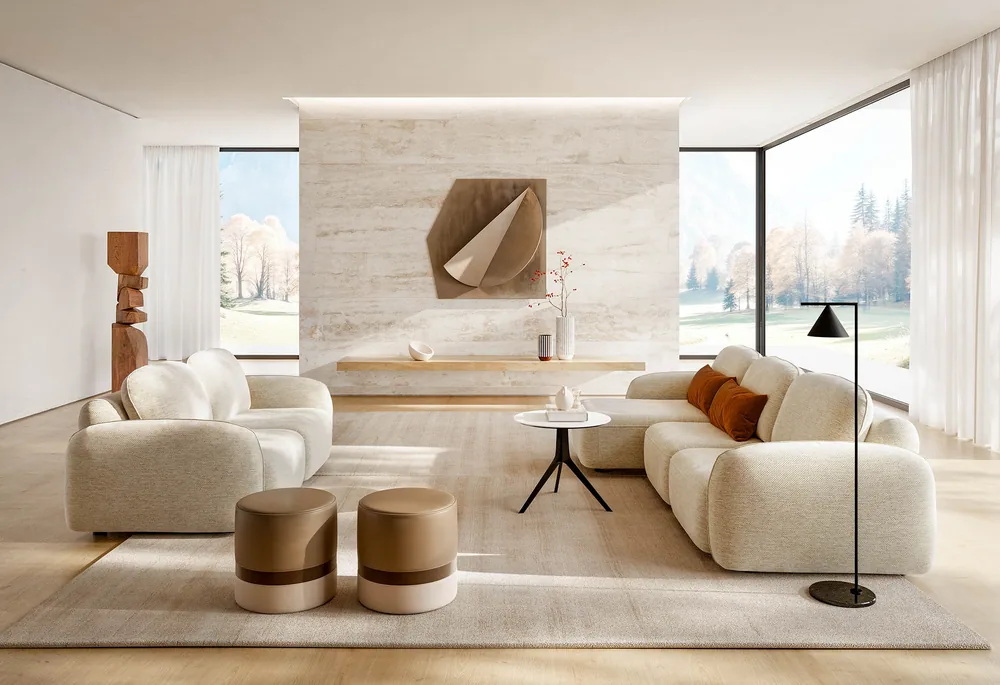 LeComfort Susa · divano della collezione Sofà Premiere