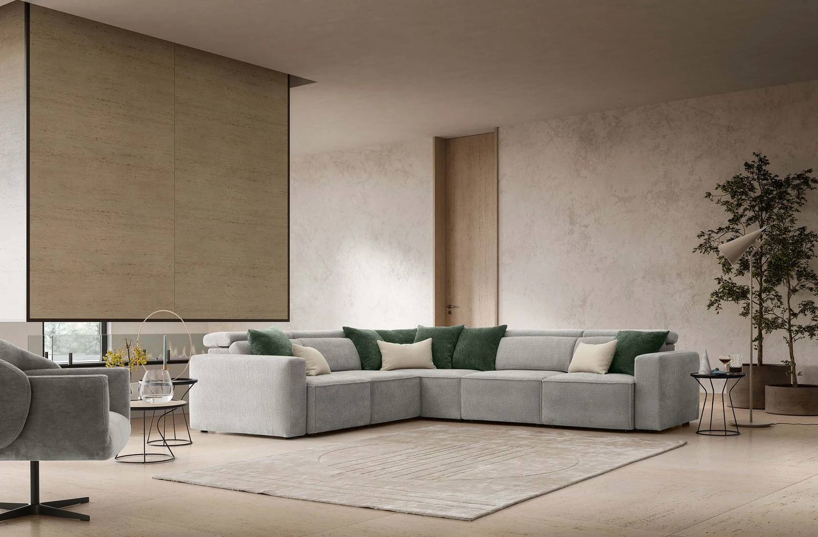LeComfort Hill · divano della collezione Space