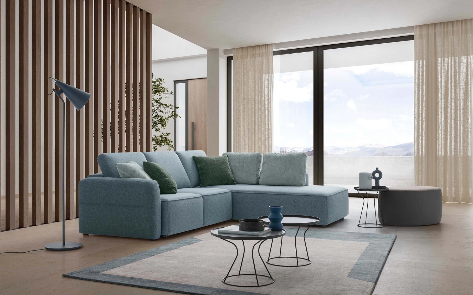 LeComfort Soho · divano della collezione Space