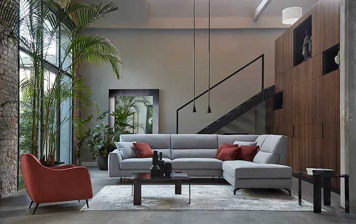 Rosini BOBOLI · divano della collezione Home & Comfort