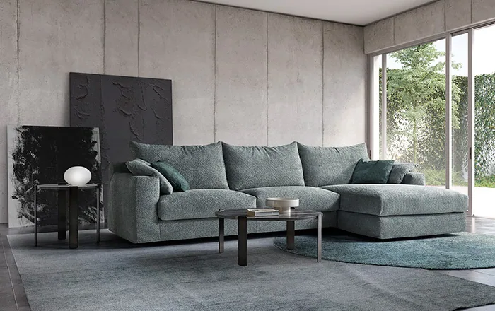 Rosini DRESS · divano della collezione Home & Comfort