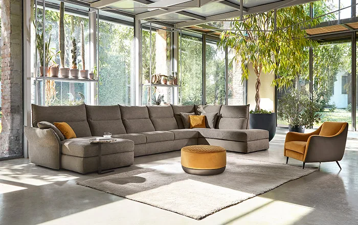 Rosini SIVIGLIA · divano della collezione Home & Comfort