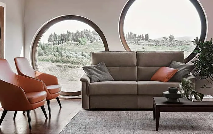 Rosini BORMIO COMFORT · divano della collezione Live & Dream