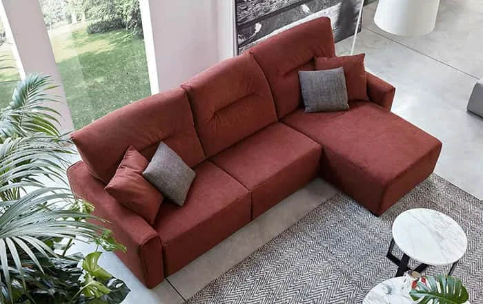 Rosini BORMIO MOVE · divano della collezione Live & Dream