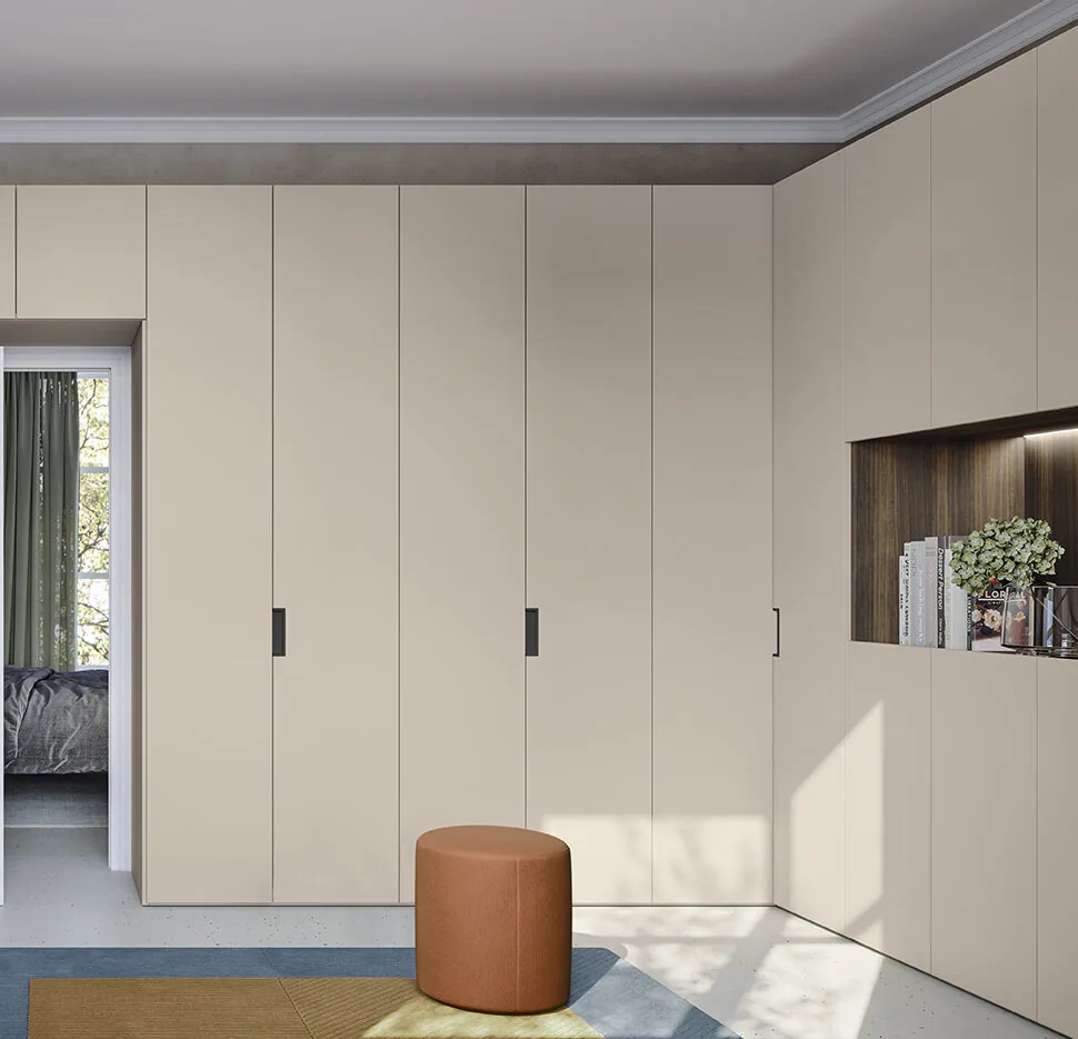 Colombini · Night&Day Concreta · W106 · Night&Day Wardrobe